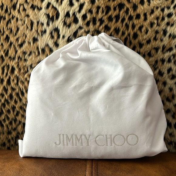 🚫SOLD🚫SOLD🚫 Jimmy Choo Madeline Faux Fur Crossbody Clutch Bag - Picture 15 of 15
